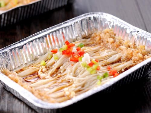 富源锡纸烤金针菇